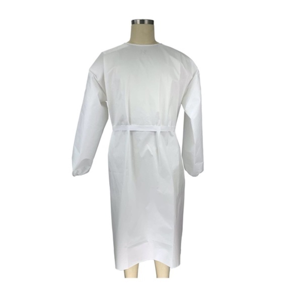 10 Piece Disposable Isolation Gown - Size: Large - Non Surgical - Picture 2 of 11